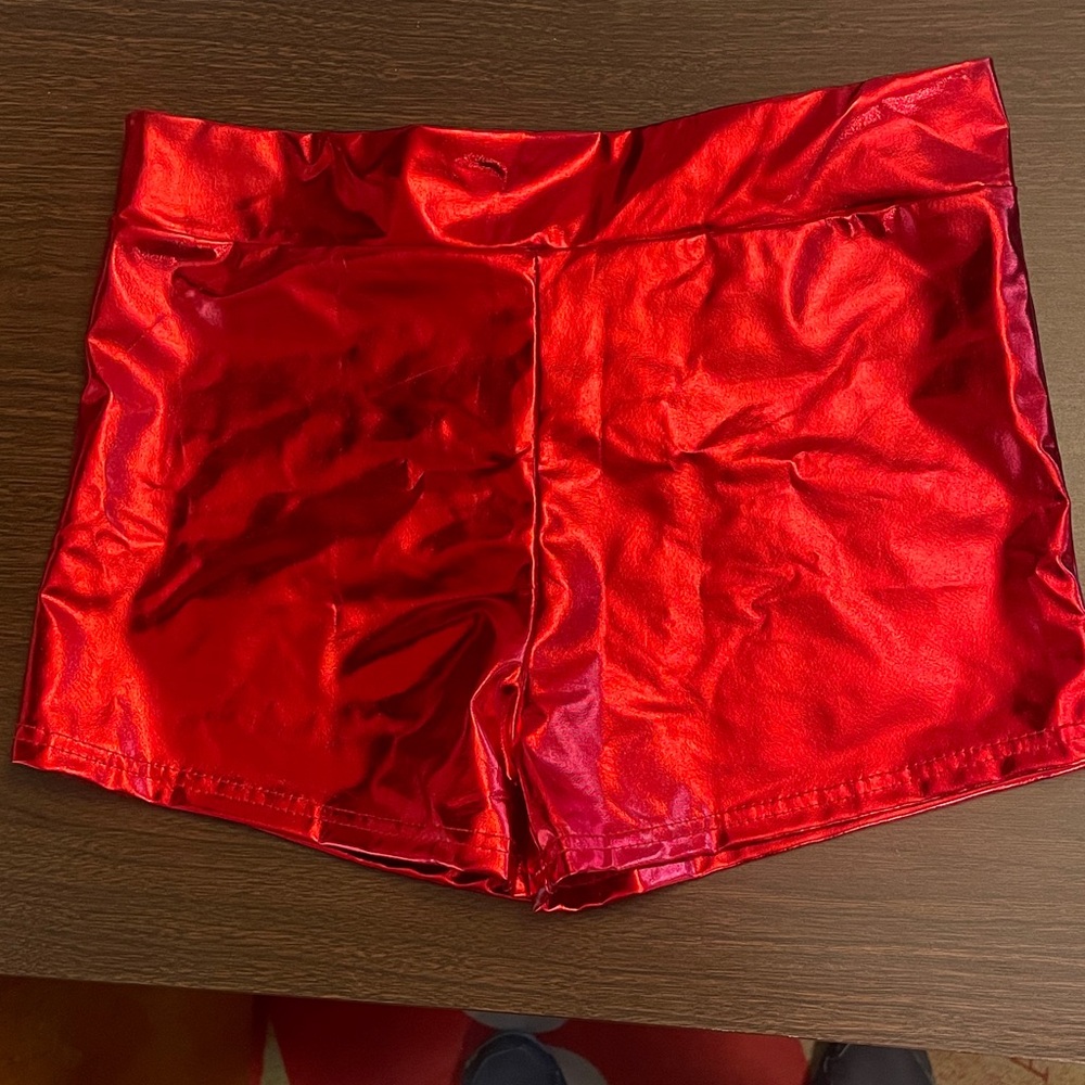 NWOT Shiny shorts!